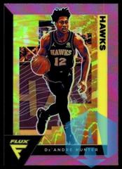 2020-21 Panini Flux Pink Prizm De'Andre Hunter #2